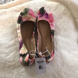 Floral flats size 8.5